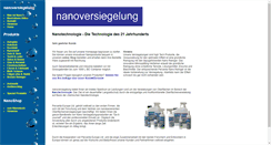 Desktop Screenshot of nanoversiegelung.ch